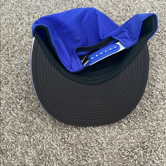 NWOT Nike Royal Blue Cap with Logo - Picture 5 of 5